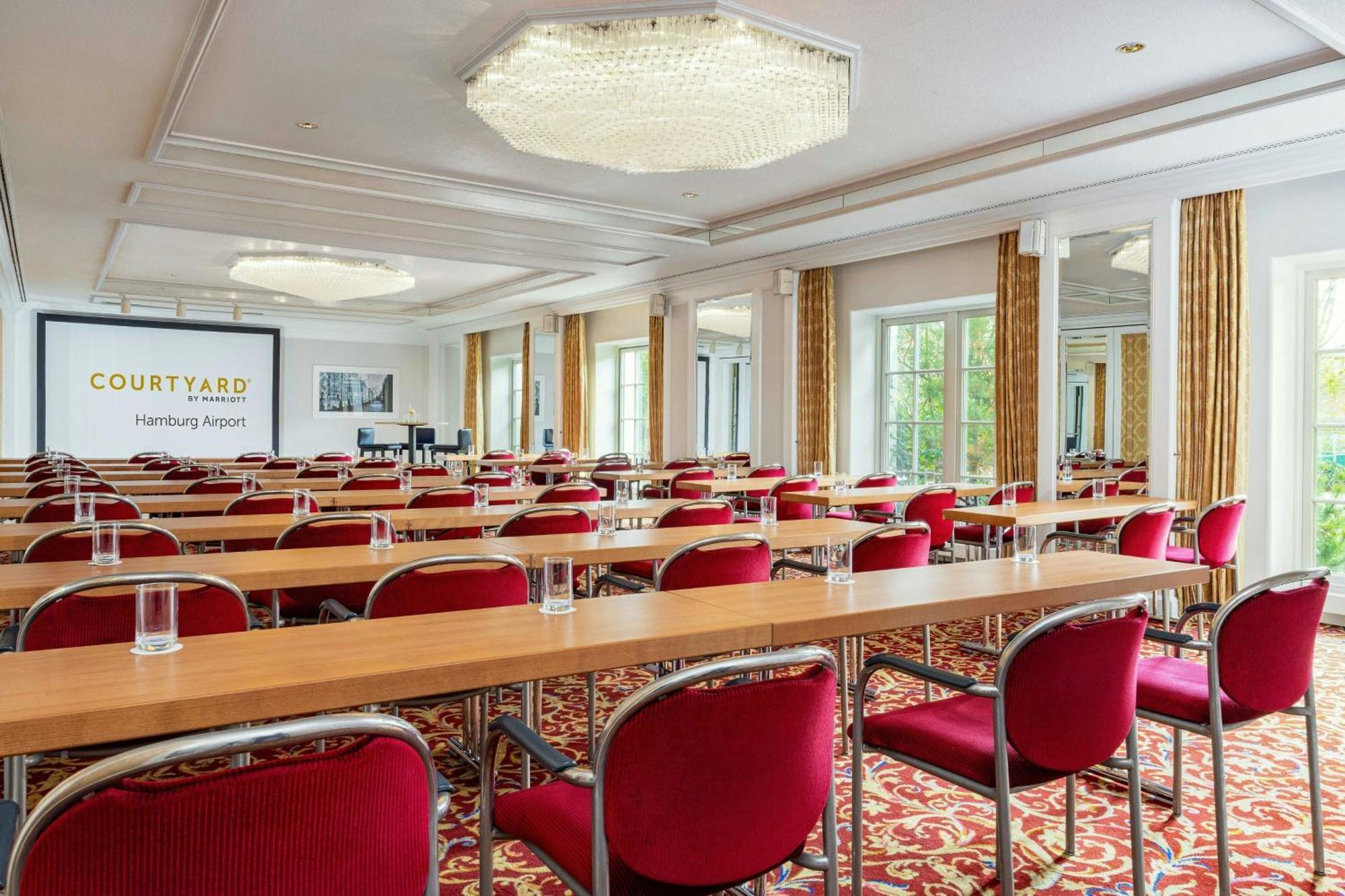 Hotel Courtyard By Marriott Hamburg Airport Exterior foto